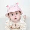 Cute Baby Bucket Hat for Spring and Autumn Adorable Newborn Sun Protection Cap for Boys and Girls Soft Brimmed Fisherman Hat