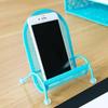 Wrought Iron Phone Stand Heavy Duty Stable Base Ergonomic Design Universal Holder for Bed Desk All Smart Phones