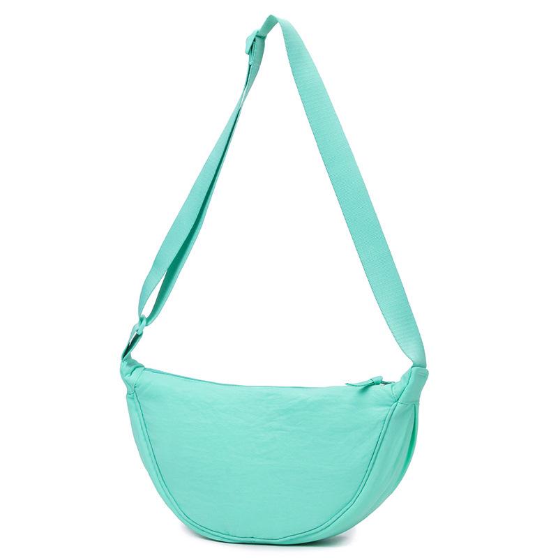 Damen Nylon Crossbody Dumpling Bag - Stilvolle Umhängetasche für Studentinnen