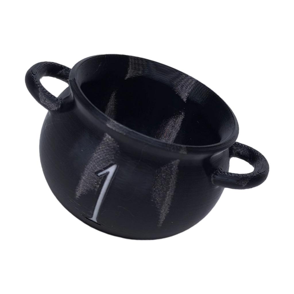 Magical Halloween Kitchen Tools 4 Piece Witch Cauldron Measuring Cups For Baking Candy Party Supplies And Witchcraft Decor