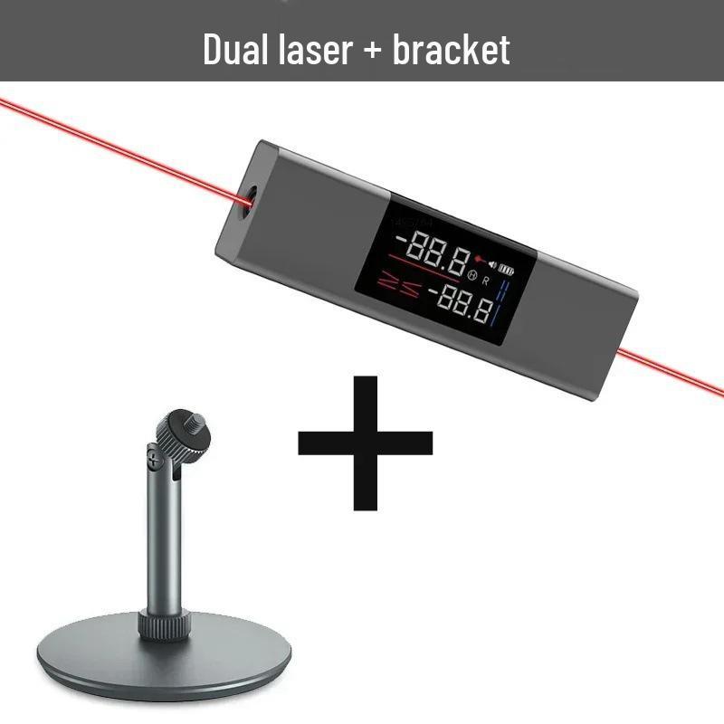 Duke LI1 Handheld High-Precision Laser Line Projector with LED Screen Angle Ruler