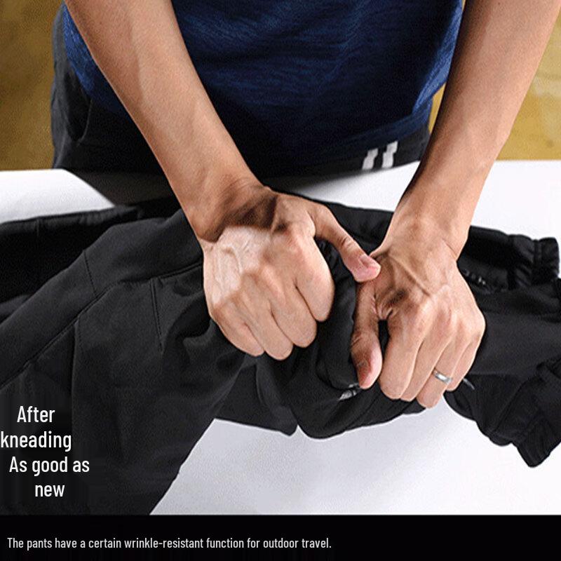 Men's Fleece-Lined Outdoor Cargo Pants