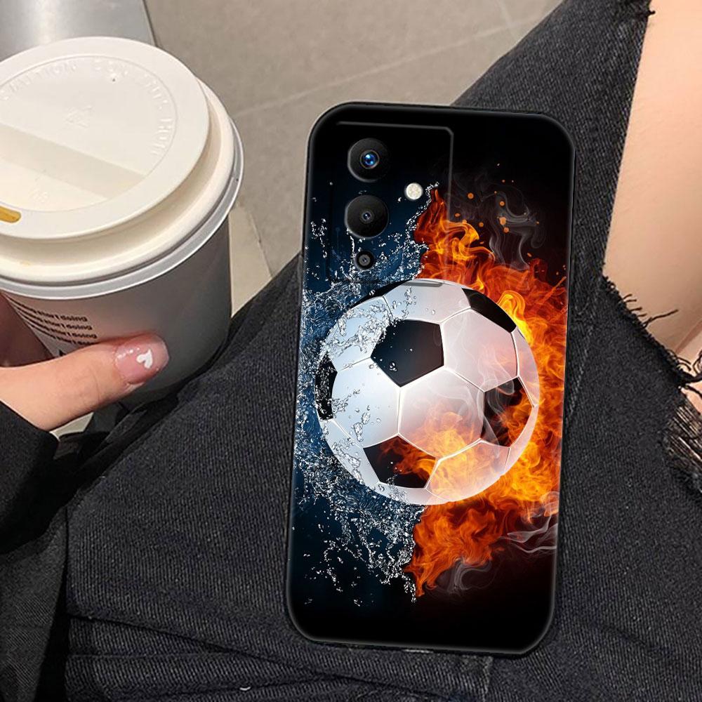 Fußball Fußball Ball Handyhülle Für Infinix TECNO POP SPARK SMART 6 7 8 9 CAMON 40 30 30S 15 16 17 20 20C Pro Hülle Abdeckung Schale