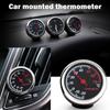Automotive Quartz Watch Car Thermometer Automobile Digital Clock Mini Hygrometer Decoration Ornament Clock