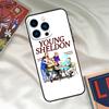 TV Series Young Sheldon Phone Case For iPhone 17 16 15 13 12 11 14 Pro Max 16 Plus 12 13 Mini 16e 17 Air Funda Cover