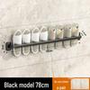 Wall-Mounted Luxury Slipper Rack: Punch-Free Bathroom Shoe Draining Storage Solution