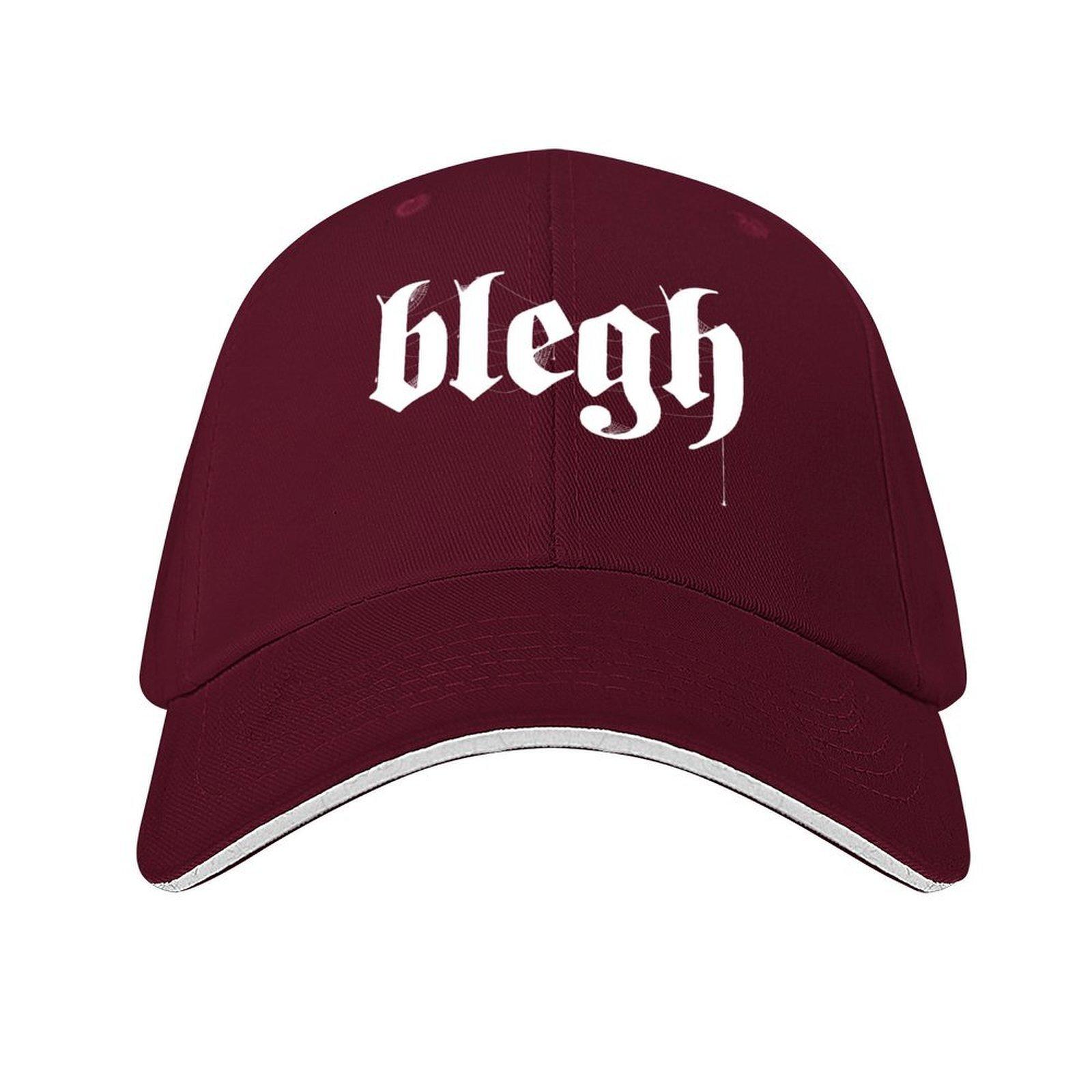 blegh Halloween spiders Baseball Cap Snapback Cap funny hat Uv Protection Solar Hat Unisexs big size hat Womens  Unisexs