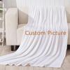 DIY Anime Custom Blanket Flannel Children Photos Autumn Breathable Warm Winter Throw Blanket for Bedding Travel Sofa Cove Cute