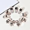 Loud Metal Whistle Team Sport With Rope Strong Sport Whistle Compact Wear Resistant Stainless Steel Whistles Lifeguards