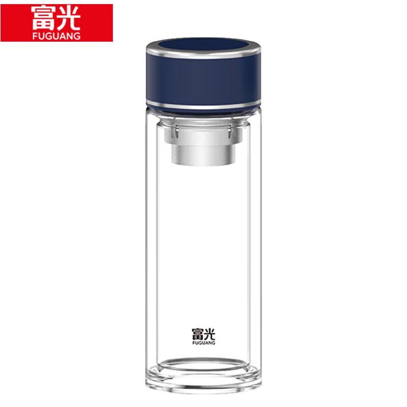 Fuguang Mingzhi Double-Wall Borosilicate Glass Cup