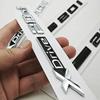 BMW X1 X2 X3 X4 G01 3D ABS Car Letters Logo XDrive 20d X Drive 20i Rear Trunk Badge Side Fender Emblem Exterior Accessories