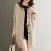 Navava Women Cozy Daily Long Sleeve Hooded Knit Cardigan Nk3217