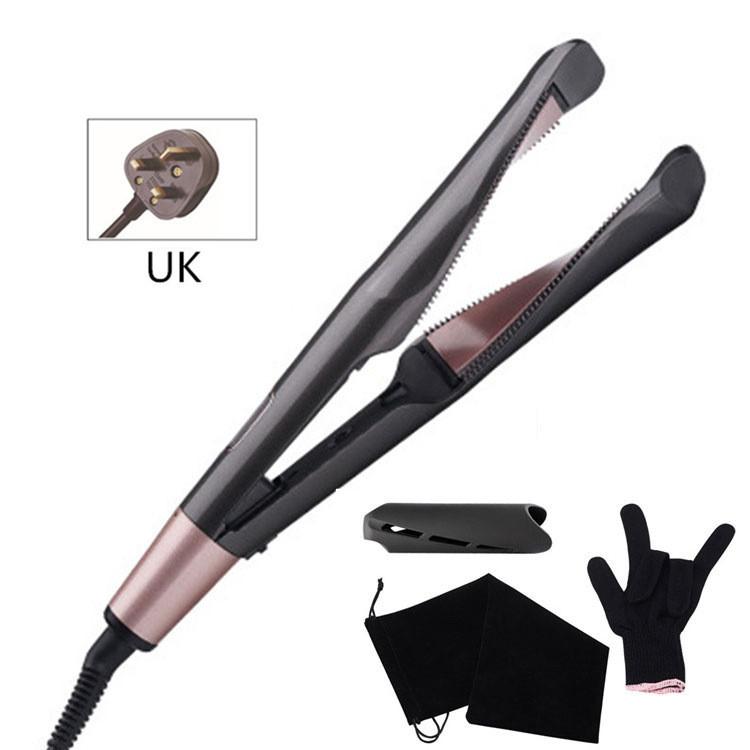 In 2 1 Electric Professional Heat Hair Straightener Curler Curl Tool Styling