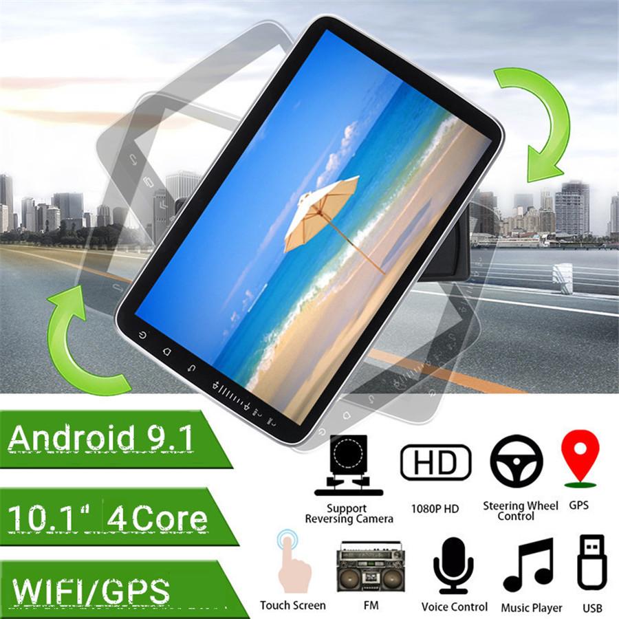 

10.1 Rotatable 1Din Android 9.1 Touch Screen Stereo GPS WiFi MP5 Player 1+16GB