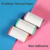 Thermal Printing Paper 57X30mm Mini Printing Sticker for Mini Thermal Printer