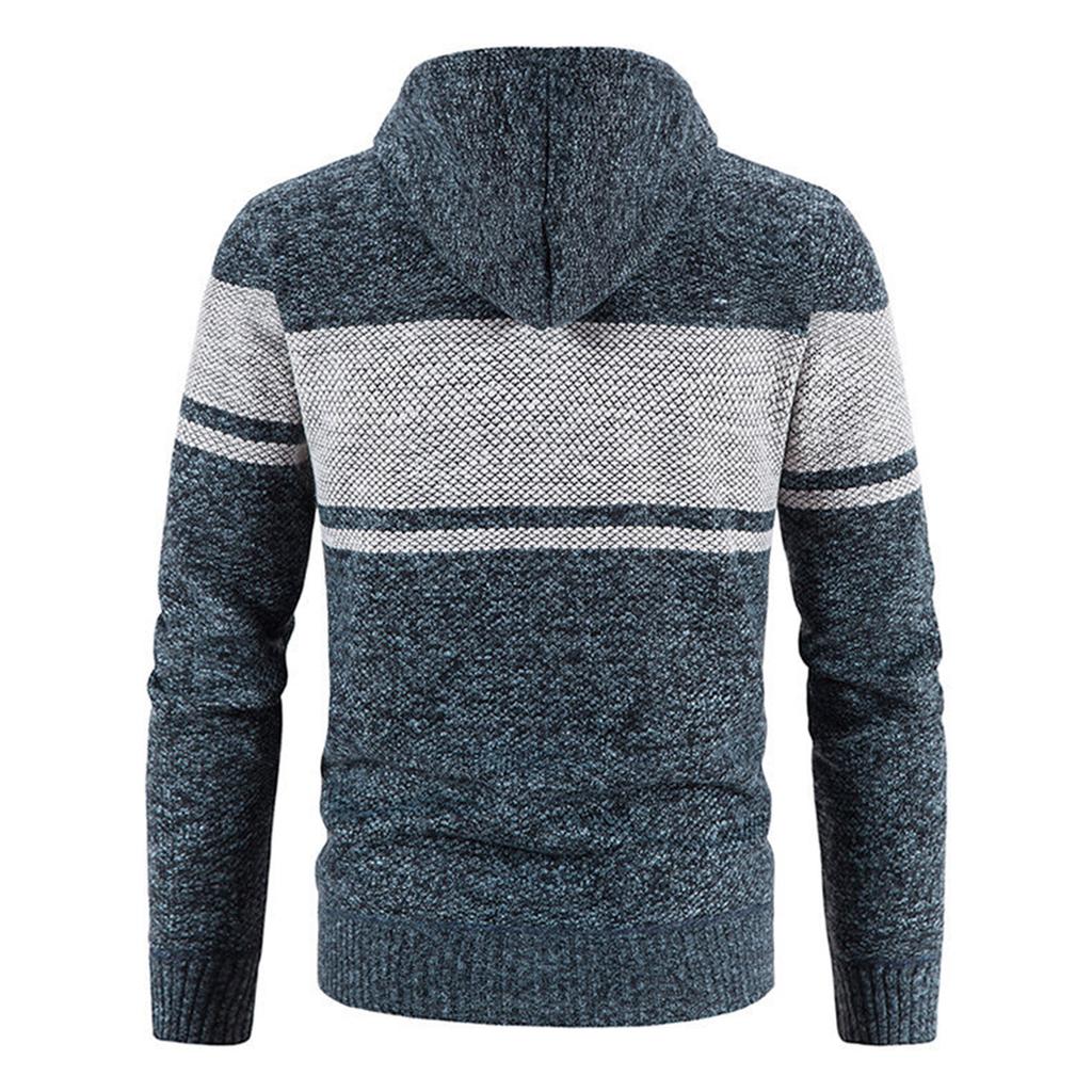 Cardigan Leisure Loose Hooded Hood Knitted Sweater