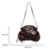 Fashion Commute Handbag Black Crocodile Leather Shoulder Bag Lady Designer Evening Clutch Bag Solid Color Pu Leather Sac A Main
