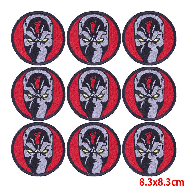 10 st/lot Grossistförsäljning av broderilappar Strykplåster för klädlappar på kläder Jackor Dekor applikationer Sytillbehör