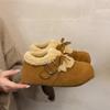 Retro Shoes, Autumn and Winter Snow Boots for Women,   and Thickened Cotton Shoes