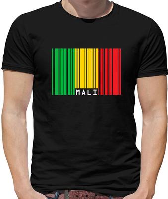 Camiseta Unissex Bandeira do Mali Bandeiras Bamako Países do Mundo País da África