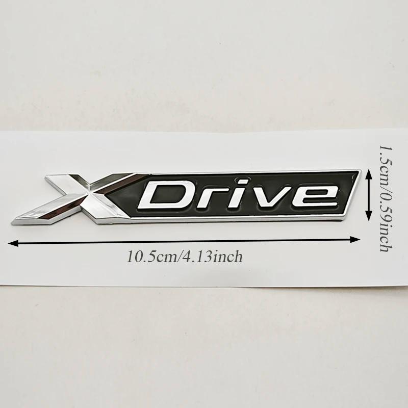 New 3D ABS Car Sticker, XDrive Logo, Badge, Nameplate, X Drive, Suitable for BMW XDrive 320d 320i 530d 525d E60 G20, Accessories Ps2