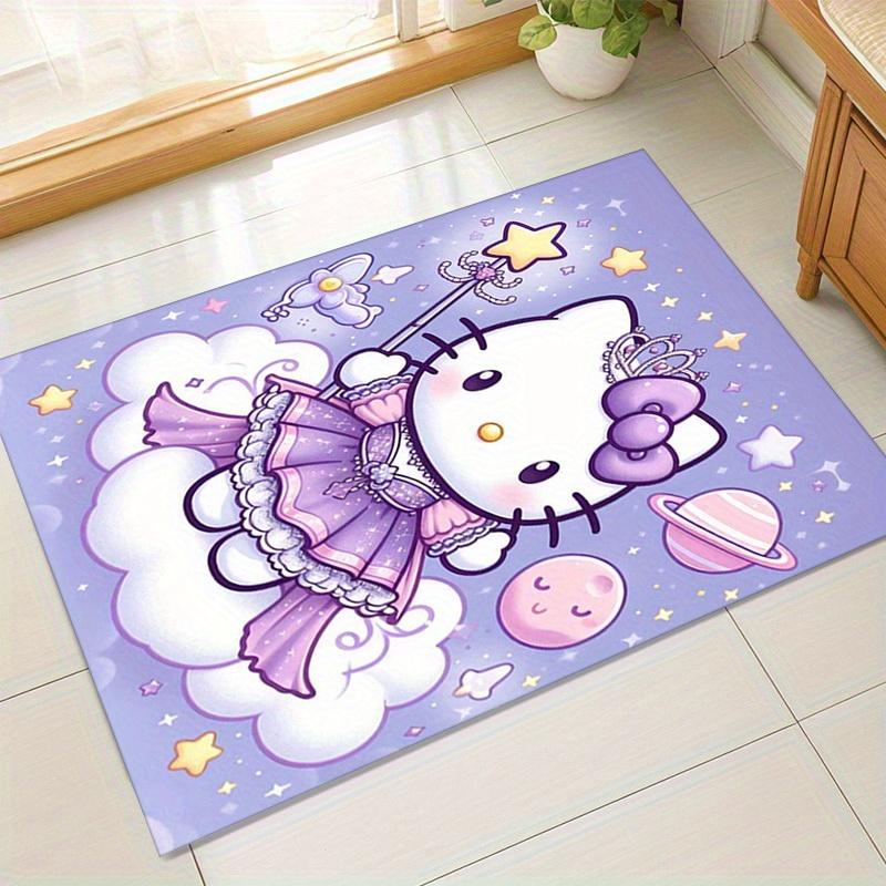 

1 шт. Коврик Hello Kitty «Сказочное облако» - Декоративный ковер «Волшебные звезды и планеты» для офиса, Идеальный подарок z121 60cm by 90cm