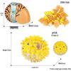 4D Insect Model Toy Set: Ladybug, Stag Beetle, Centipede, Ant, Fly, Mantis