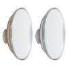 30X Magnifying Mirror Easy To Install ABS Glass Round Magnifying Mirror Sided 30X Lightweight with Suction Cup for Travel