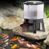 New Timer Fish Pond Fishpond Intelligent Timing Feeding Device Adjustable Solar Automatic Aquarium Feeder Digital Food Dispenser