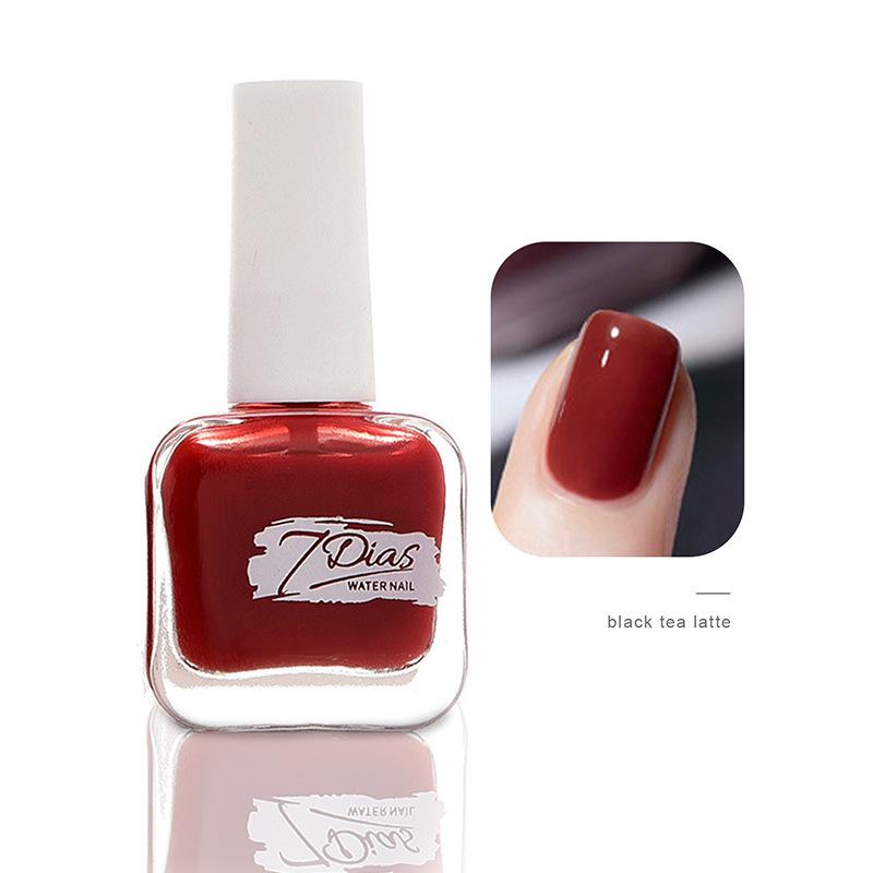 Nail Polish Nail Store No Bake Quick Dry Lasting Non-tearable Autumn and Winter Water-based Non-peelable Transparent Nude Nail Polish