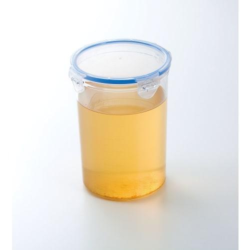 LOCK&LOCK Screw-Free Container Round Pot (0.35L) LBF931D Clear