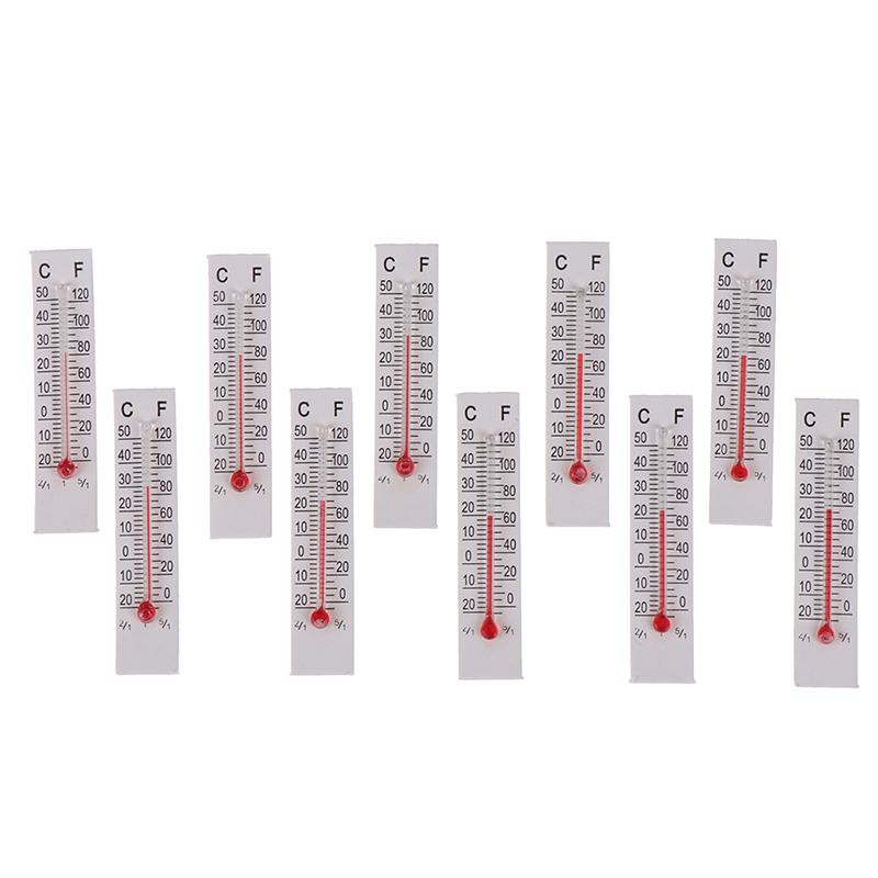 Small Paper Card 5cmX1.1cm 10 Pcs Pack Indoor Temperature -20 to 50C for Teaching Projects Science StudentsHot Sale