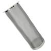 Cold Brew Coffee Filter Stainless Steel Reusable Wide Mouth Mesh Cylindrical Filter with White Gasket for Tea
