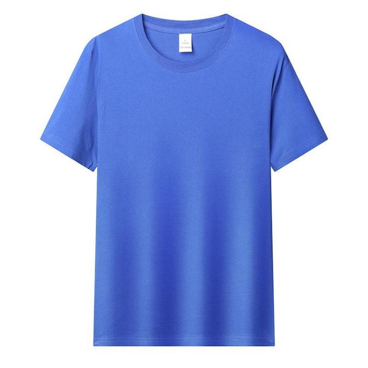 Herren Sommer Reiner Baumwolle Einfarbig Lässig Rundhals Kurzarm Locker Atmungsaktiv T-Shirt Paar Oberteil