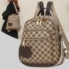 SCHOOLBAG New PU Backpack Women's 1011 Commuter Casual Fashion Versatile Large Capacity Women's Backpack for Outings and Travel