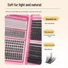 Cross-Border Natural Lower Eyelashes: Dense & Fairy-Style Mixed Pack with 33 Rows