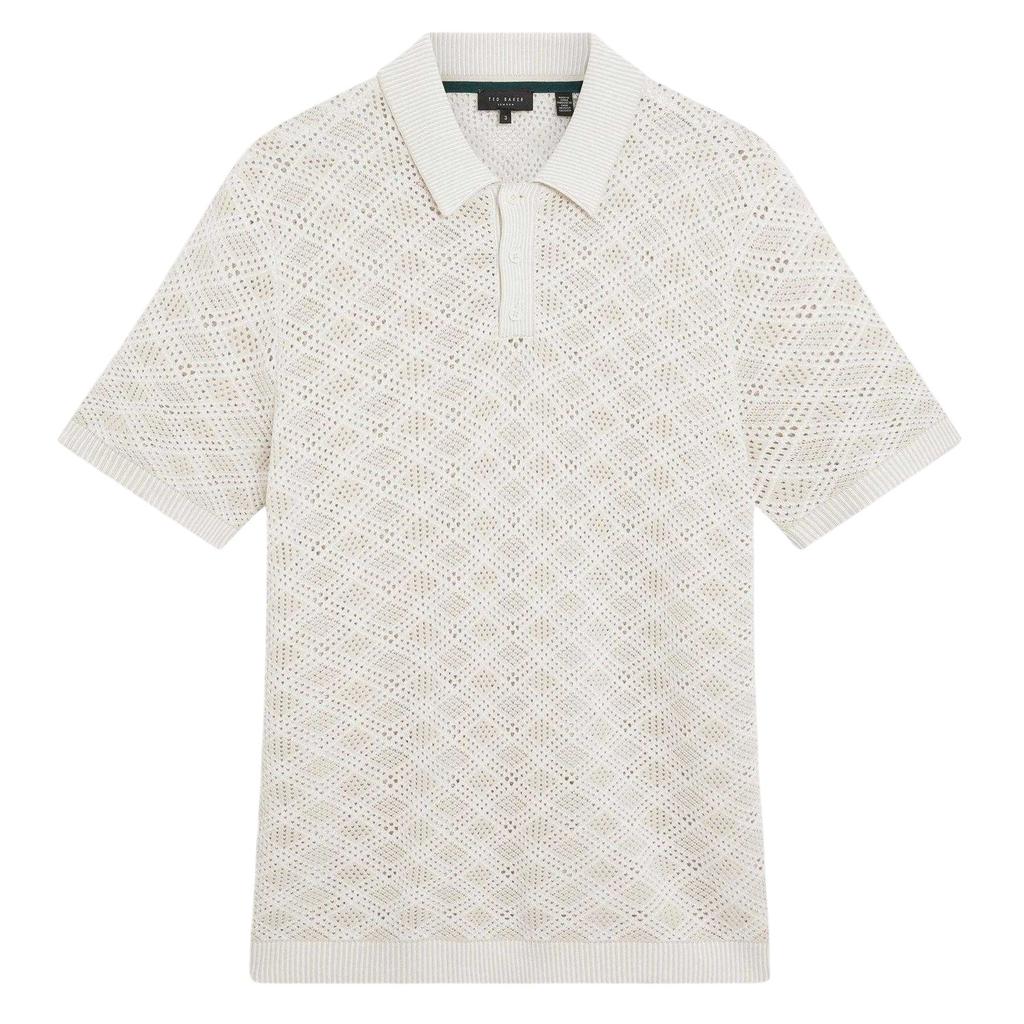 Ted Baker Mens Geometric Polo Shirt