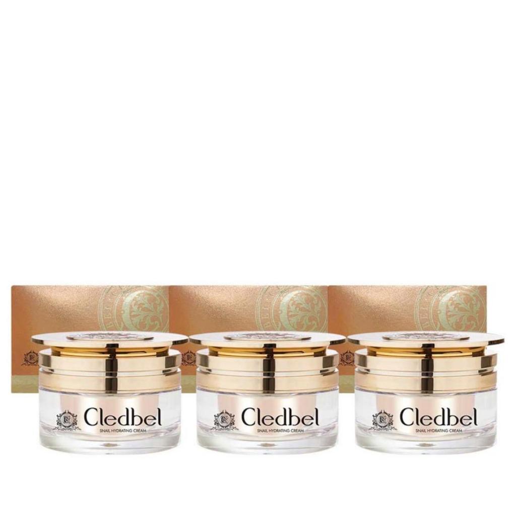 Cledbel Snail Hydrating Cream 50ml (Snail Cream)*3 Pack