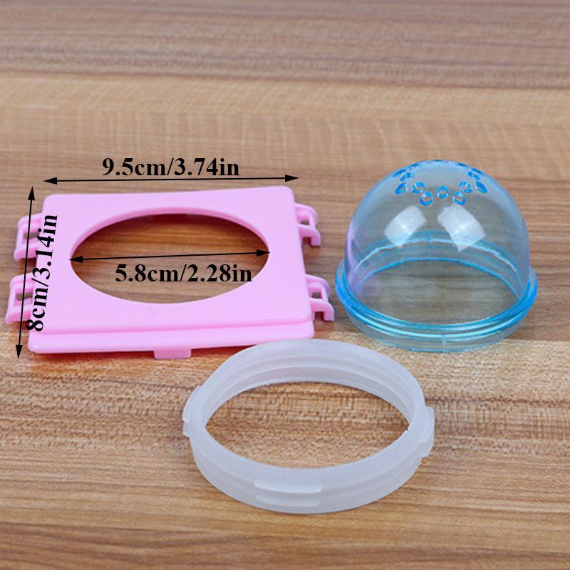 Connection Plate Hamster Tunnel Cage Cage Cap External Pipe Tunnel Stopper Plug Interface Fitting Baffle Cage Accessories