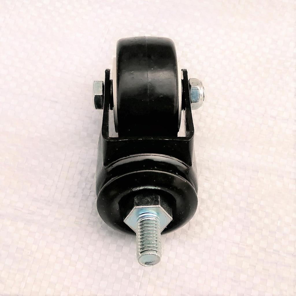 Černý Zlatý Diamantový Elektroforetický 8*15 Otočné Kolečko s Závitovým Brzdovým Mechanizmem