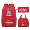 Kpop Demonunters Peripheral Children'S Backpack Elementary And Secondary School Bag Three-Piece Set