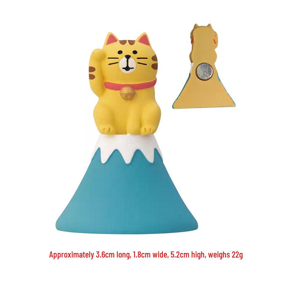 Japanese Cat Bread & Coffee Shop Resin Fridge Magnets – Cute Miniature Decor & Gift