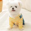 Cartoon Pet Strap Pants Cute Puppy Outfit Pet Apparel Dog Sweatshirt  Pet Supplies