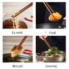 New Year's High-Temperature Resistant Extended Chopsticks for Frying and Hot Pots - Anti-Mold Household Utensil