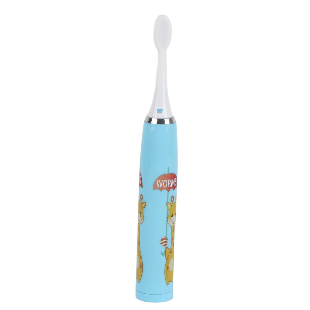 Children Electric Toothbrush Cartoon Fully Automatic Sonic Toothbrush with 3 Brush Heads for Kids