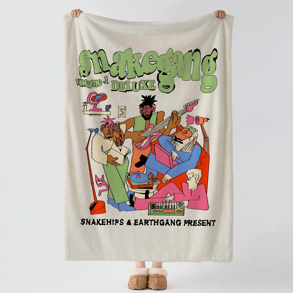 Artist D-Darren Shaddick-k Throw Thick Comfort Flannel Quilt, Multi-scene Use Indoor Outdoor Daily Nap