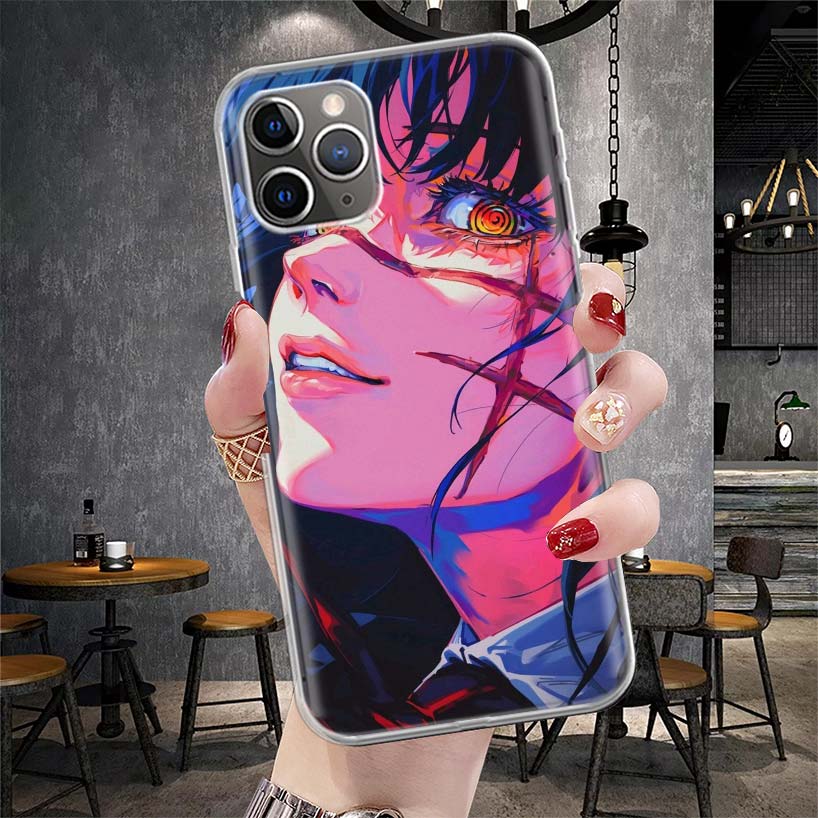 C-Chainsaw Mans Yoru War Devil Soft Phone Case For IPhone 11 17 Air 16E 16 Pro Max 15 + 14 Plus 13 Mini 12 Apple 7 SE 8 Fundas C