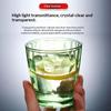 Pc Drinking Cups Shatterproof Heat Resistant Shatter-Resistant Rinsing Cup For Home Kitchen Office Use