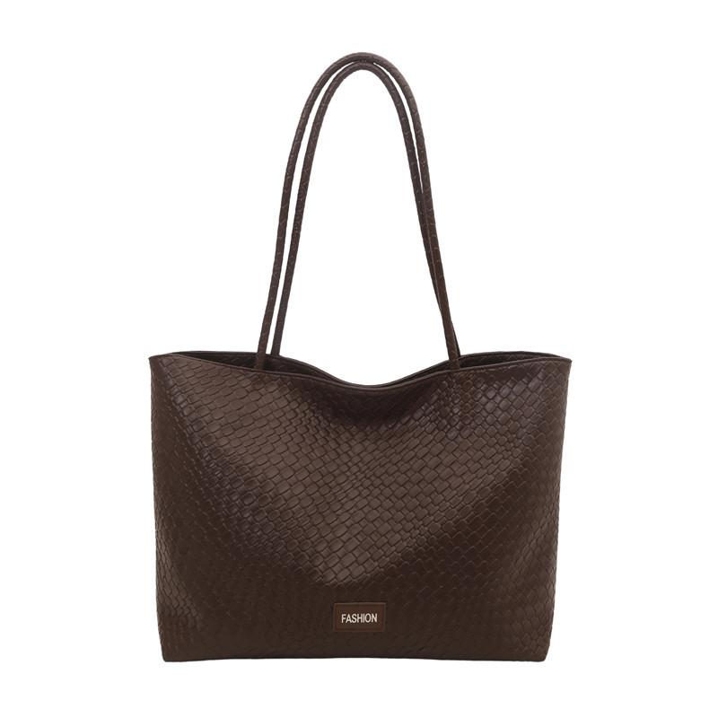 

Largecapacity commuter bag women s summer versatile new casual shoulder shopping bag simple tote bag