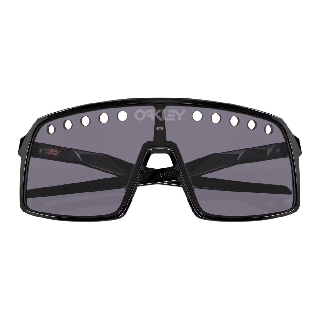 Oakley Fashion Irregular Shape Sunglasses Unisex sunglasses Black OO9406A-02
